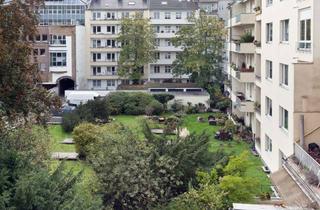 Wohnung mieten in Gartenstraße 27, 40479 Pempelfort, Gartenstraße/Hofgarten: Möbliertes Zuhause auf Zeit. Sonnige 2-Zi-DG im 4. OG (Lift). Parkett.