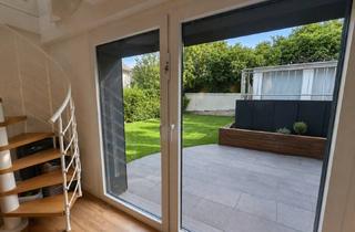 Wohnung mieten in Nachbarsweg 128a, 45481 Saarn, Vollmöblierte 4-Zimmer-Maisonette in Mülheim-Saarn – 110 m², eigener Garten, 20 m² Terrasse + Balkon