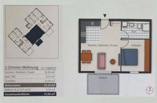 Wohnung mieten in Clara-Schumann-Weg 22, 71106 Magstadt, 2-Zimmer-Wohnung (Baujahr 2019) mit EBK in Magstadt