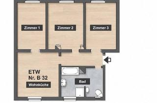 Wohnung kaufen in 04442 Zwenkau, Zwenkau - 3-Raum-Eigentumswohnung mit Stellplatz, Zwenkau, Nähe See