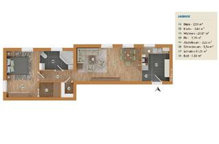 Wohnung kaufen in 93479 Grafenwiesen, Grafenwiesen - -Zimmer-Dachgeschosswohnung mit Weitsiccht