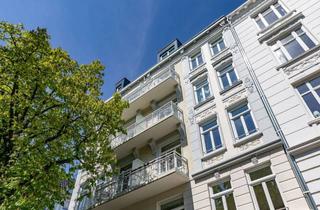 Wohnung kaufen in Kremper Straße, 20251 Hoheluft-Ost, Imposanter Altbau - Langfristig vermietete Kapitalanlage in exklusiver Lage ++ courtagefrei ++