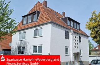 Wohnung kaufen in 31785 Hameln, Hameln-Nordstadt Große 5-Zimmer-Maisonette-Wohnung mit ca. 315 m² Garten in ruhiger, guter Wohnlage!
