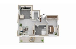 Wohnung kaufen in 45721 Haltern am See, Moderne, neuwertige 2,5-Zimmer Wohnung mit Balkon, eigenem Gartenanteil & Stellplatz, ab Okt. frei