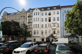 Wohnung kaufen in 10823 Schöneberg, Akazienkiez | Bezugsfreie 3-Zimmer-Altbauwohnung im EG mit Garten, Terrasse & Tageslichtbad I Keller