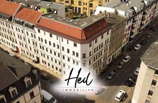 Wohnung kaufen in 04318 Anger-Crottendorf, Vermietete 3-Zimmer-Wohnung im gepflegten Altbau