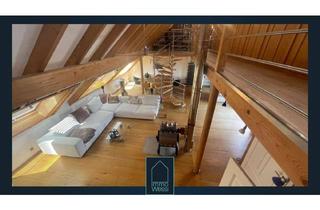 Lofts mieten in 76227 Durlach, Exklusives Dachgeschoss-Loft mit Dachterrasse, Sauna & Galerie – vollmöbliert