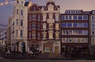 Wohnung mieten in Mühlenstraße 25, 23552 Innenstadt, Modern sanierte 2 Zi.-Altbauwohnung mit Terrasse auf der Lübecker Altstadtinsel