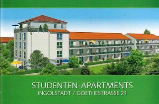 Wohnung mieten in Goethestraße 21, 85055 Ingolstadt, Studentenwohnung in zentraler Wohnanlage