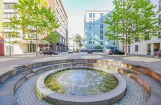 Wohnung mieten in Gref-Völsing-Strasse 14, 60314 Ostend, Elegantes Wohnen mit großer Terrasse: großzügige Erdgeschosswohnung mit moderner Markenküche