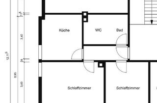 Wohnung mieten in Uhlandstraße, 71397 Leutenbach, Modernisierte 2-Zimmer-Wohnung in Weiler z. Stein