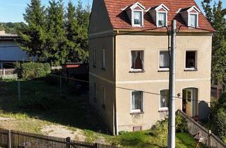 Einfamilienhaus kaufen in 08393 Meerane, Sanierungsbedürftiges EFH in grüner Lage