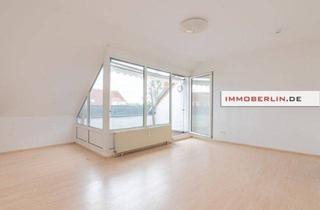 Wohnung kaufen in 13591 Berlin, IMMOBERLIN.DE - Schöne Dachgeschosswohnung mit Südterrasse & Pkw-Stellplatz