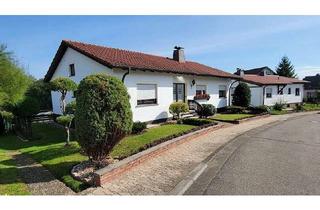 Haus kaufen in 66450 Bexbach, Familienbungalow mit Garten, Balkon, Terrasse, Fernblick, zusätzl. UG-Wohnraum, sofort bezugsbereit