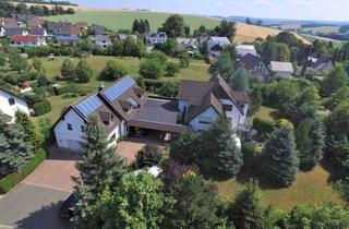 Haus kaufen in 08606 Oelsnitz, Exklusives ZFH mit integrierter Praxis-Wohnen u. Arbeiten stilvoll unter einem Dach und Schwimmhalle