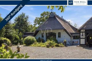 Haus kaufen in 26349 Jade, Modernisiertes und möbliertes Reetdach-Landarbeiterhaus auf ca. 5.300 m² in ruhiger Lage
