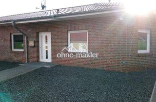 Haus mieten in 26826 Weener, Doppelhaushälfte mit eigenem Garten, Terrasse & Carport in Weener
