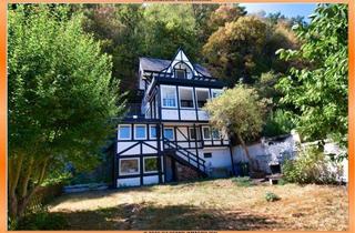 Haus kaufen in 56329 St. Goar, Zauberhaftes Fachwerk-Juwel mit Panoramablick auf den Rhein & Burg Katz