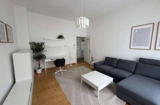 Wohnung mieten in 60598 Sachsenhausen, Urbanes Wohnen ohne Umzugsstress: möblierte 2-Zimmer-Altbauwohnung in Frankfurt Sachsenhausen