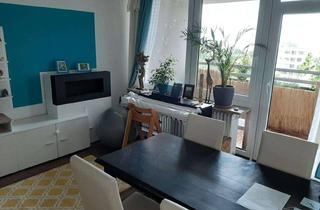 Wohnung mieten in Karl-Marx-Ring 58, 81735 München, Ruhige 1,5-Zi-Wohnung 9. Stock, 50 qm, Balkon, Bergblick, möbliert in München