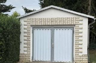 Garagen kaufen in Neue Sorge 38, 06295 Bornstedt, massive Garage mit Grundstück, top Zustand