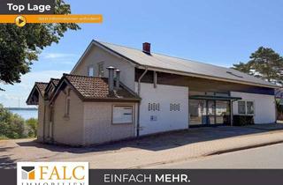 Einfamilienhaus kaufen in 24361 Groß Wittensee, Einfamilienhaus mit direktem Seezugang/Seeblick und angeschlossenem Gewerbe