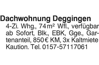 Wohnung mieten in 73326 Deggingen, Dachwohnung Deggingen