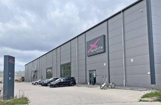 Anlageobjekt in 49201 Dissen, Dissen: Lager- u. Produktionshalle mit vermietetem Fitnessstudio, sowie Freiflächen