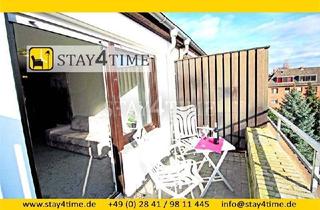 Immobilie mieten in 47259 Mündelheim, DU-Serm - Apartment mit Balkon in ruhiger und zentraler Lage zur A57
