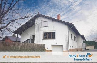 Haus kaufen in 66709 Weiskirchen, Großzügiger Bungalow mit großer zusätzlicher Garagenhalle in ruhiger Lage in Weiskirchen