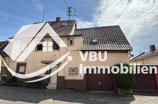 Haus kaufen in 74226 Nordheim, VBU Immobilien - Freistehendes Wohnhaus mit historischem Flair und viel Potenzial!