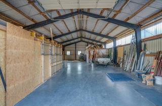 Gewerbeimmobilie kaufen in 25872 Ostenfeld, Wohnen, Gewerbe & Rendite! Vielseitig nutzbares Immobilienensemble mit Halle & Garagen in Ostenfeld!