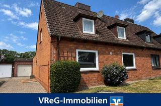 Doppelhaushälfte kaufen in 25548 Kellinghusen, Flexibel wohnen oder vermieten: Doppelhaushälfte mit zwei Wohneinheiten in Kellinghusen