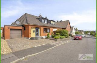 Doppelhaushälfte kaufen in 52379 Langerwehe, + 5PLUS + SONNE, RUHE, ZUHAUSE – GEPFLEGTE DHH MIT SÜD-WEST-GARTEN UND GARAGE IN LANGERWEHE +++