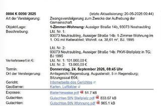 Wohnung kaufen in 93073 Neutraubling, Neutraubling - Eigentumswohnung in Neutraubling