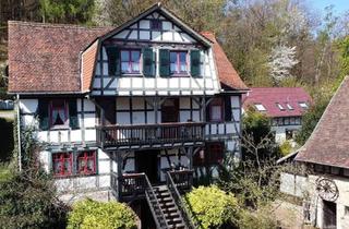 Haus kaufen in 64405 Fischbachtal, Fischbachtal - Wunderschöne Hofreite (Fachwerkhaus): 3 Wohnungen & viel Natur