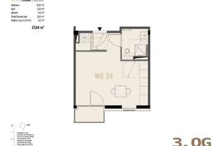 Wohnung kaufen in Gernotstraße 36, 10365 Lichtenberg, Kompakte 1-Zimmer-Neubauwohnung mit Balkon in Berlin-Lichtenberg - RESERVIERT