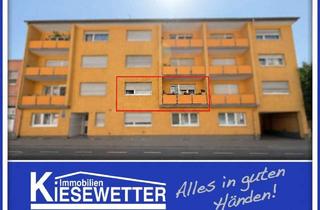 Wohnung kaufen in 67547 Innenstadt, Mitten in Worms – gut geschnittene 3-Zimmer-Wohnung mit Balkon & Garage
