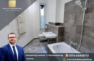 Wohnung kaufen in 06749 Bitterfeld-Wolfen, Hochwertig sanierte 3- Raumwohnung