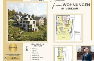 Wohnung kaufen in 56154 Boppard, Boppard Rheinaussicht: Ankommen, durchatmen und für immer freie Sicht genießen! KfW-40