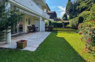 Wohnung kaufen in 83026 Pang, So viel mehr als nur 66m² Wohnfläche! Traumhafte EG-Wohnung mit Souterrain & über 100 m² Gartenglück