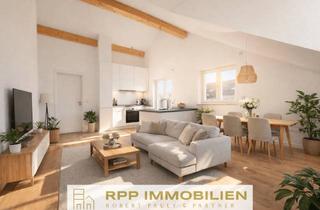 Wohnung kaufen in 85232 Bergkirchen, Erstbezug: Stilvolle 3-Zi.-Dachgeschosswohnung mit sonnigem Südbalkon