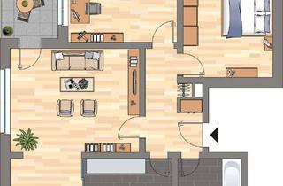 Wohnung mieten in Europaring, 26389 Neuende, Renovierte 3-ZKB-Balkonwohnung im Hochhaus im Europaviertel zu vermieten!