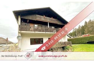 Wohnung mieten in 54314 Zerf, Traumhaft gelegene 3-Zimmer-Wohnung in Zerf mit Balkon und Gartenmitbenutzung