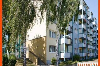Wohnung mieten in L.-Herrmann-Straße 69/0501, 07548 Debschwitz, 1-Raum-Wohnung mit großem Westbalkon! Aufzug // Separate Küche // Dusche!