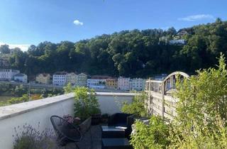 Wohnung mieten in Kleine Klingergasse 10, 94032 Altstadt, Möblierte Zwischenmiete Wohnung mit großer Dachterrasse in der Passauer Altstadt