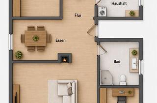 Wohnung mieten in Lustgartenweg, 72514 Inzigkofen, Helle 3-Zimmer-Wohnung mit Balkon, Einbauküche & Stellplatz in ruhiger Lage