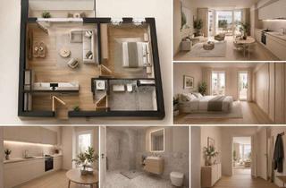 Wohnung mieten in Parkstraße 44, 13187 Pankow, 2 Zimmer Neubauwohnung mit Balkon & hochwertiger Einbauküche - Erstbezug in Berlin-Pankow