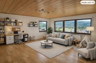 Wohnung mieten in 74676 Niedernhall, Wohnen & Arbeiten perfekt kombiniert: Helle 3,5-Zi.-Wohnung (99 m²) mit Kinderzimmer in Niedernhall