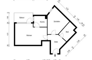 Wohnung mieten in Martin-Schongauer-Straße 6b, 67227 Frankenthal, 2-Zimmer-Wohnung mit Balkon in Frankenthal